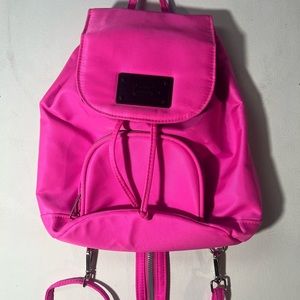 Steve Madden Hot Pink Mini Backpack.